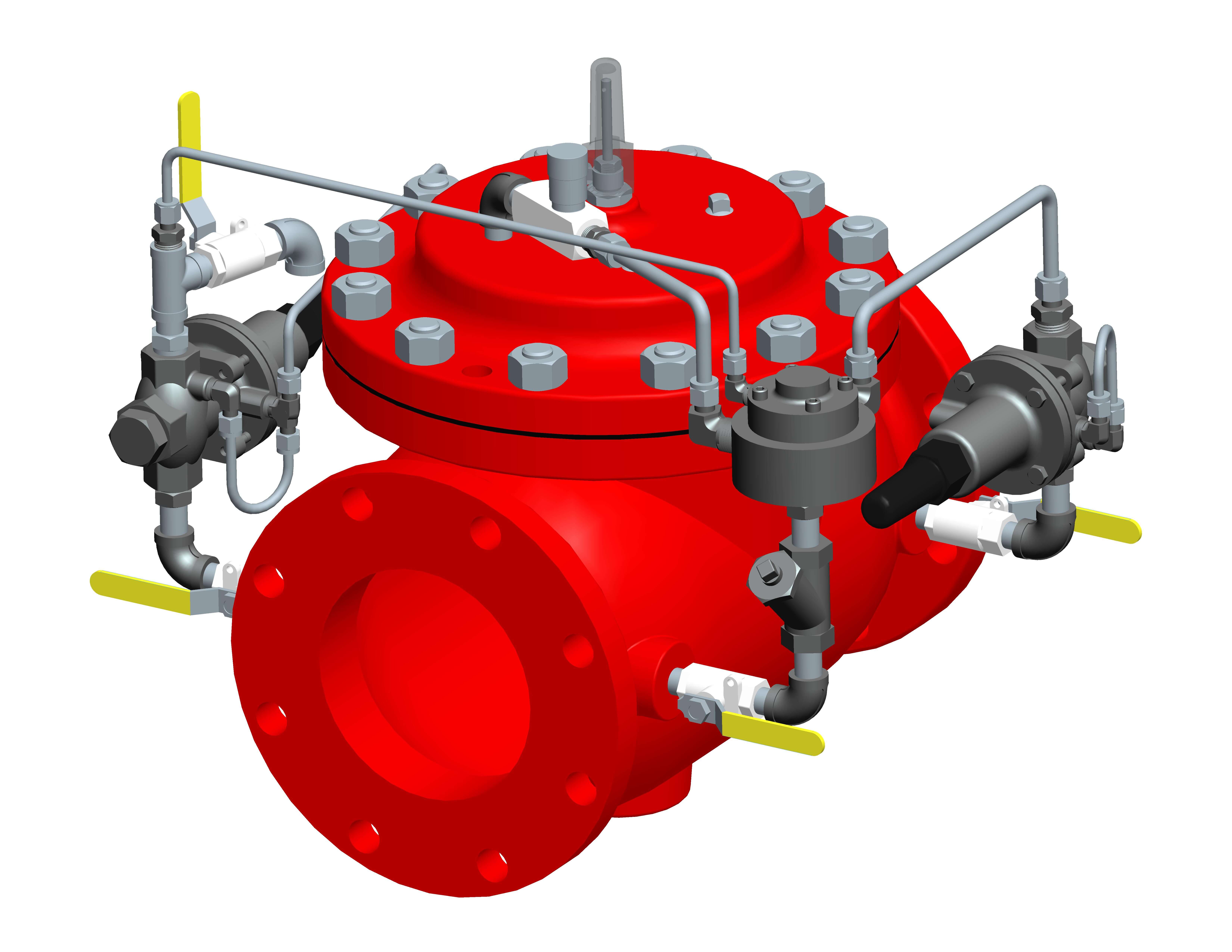 Model 127NR Fire Flow Bypass Valve - OCV